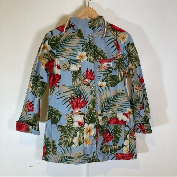 Penfield Weatherproof Mountain Parka In Palm Print - Picture 1 of 5